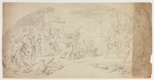 Triumph des Bacchus und der Ariadne von Annibale Carracci