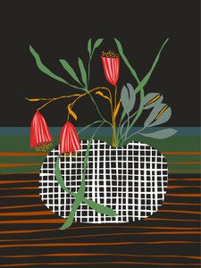 Abstrakte Blumenanordnung