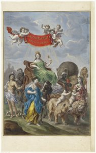 Allegorische Darstellung der vier Erdteile