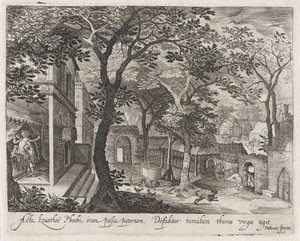 Apollo und Leucothea Szenen aus Ovids Metamorphosen (Serientitel) von Anonymous