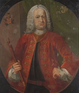 Porträt von Gustaaf Willem, Baron van Imhoff, Generalgouverneur der Niederländischen Ostindien-Kompanie