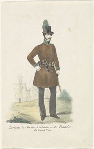 Jäger des Marquis de Chasteler, 1830