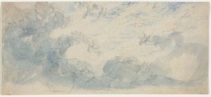Wolkenstudie von Anonymous