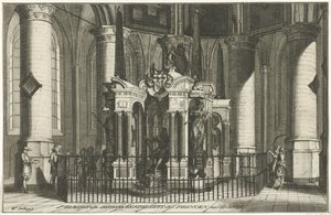 Das Grabmal von Wilhelm von Oranien, 1623 von Anonymous