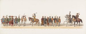 Delfter Parade von 1873 (sechste Platte) von Anonymous