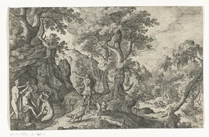 Diana und Actaeon von Anonymous