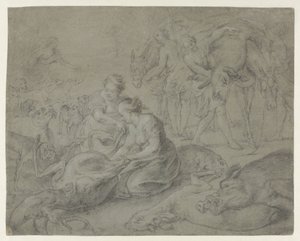 Diana und ihre Nymphen nach der Jagd