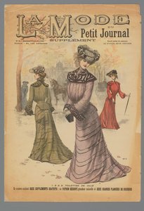 Drei Frauen in Toilettes de Ville in Paris