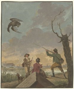 Ein Adler, einen Tag vor der Revolution geschossen von Anonymous