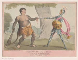 Englische politische Karikatur, 1835