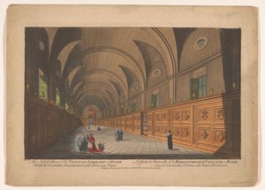 Galerie in der Vatikanischen Bibliothek von Anonymous