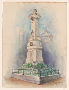 Gedenksäule von Admiral M.A. de Ruyter in Debrecen
