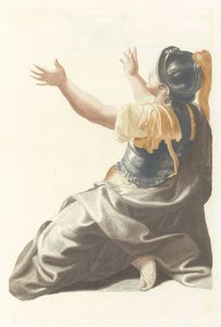 Geharnischte Frauenfigur von Anonymous