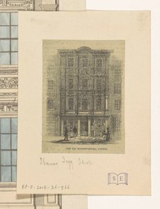 Fassade des Ladens von Thomas Tegg in London von Anonymous