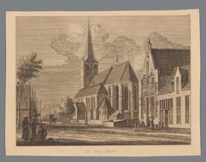Ansicht des Zentrums von Nijkerk von Anonymous
