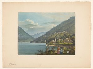 Ansicht von Blevio am Comer See
