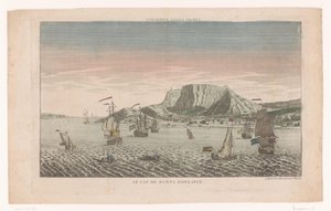 Ansicht des Kaps der Guten Hoffnung (Le Cap de Bonne Esperance)
