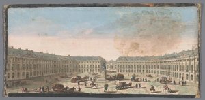 Ansicht des Place Vendôme in Paris von Anonymous