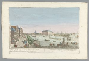 Ansicht des Admiralitätsmagazins in Amsterdam von Anonymous