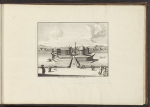 Ansicht der Tiberinsel in Rom