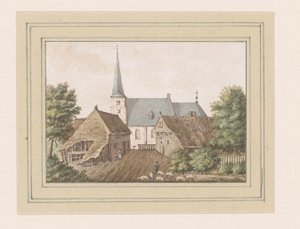 Ansicht des Dorfes Etten in Nordbrabant von Anonymous