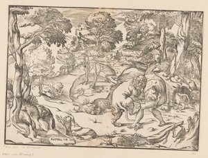 Herkules und der nemeische Löwe