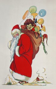 Hier kommt der Weihnachtsmann (Buchillustration)