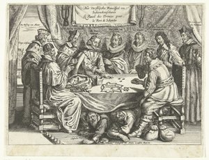 Das Spiel um Schenckenschans, 1635-1636 von Anonymous