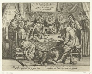 Das Spiel um Schenckenschans, 1635-1636 von Anonymous
