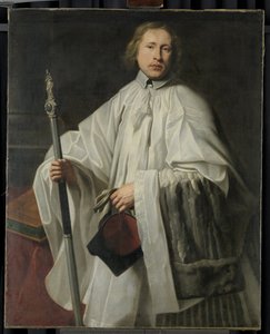 Jacobus Govaerts (geb. 1635/36). Ernannter Zeremonienmeister und Schreiber des Kapitels von Antwerpen im Jahr 1661 von Anonymous