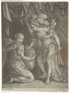 Judith mit dem Kopf des Holofernes von Anonymous