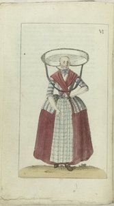 Kabinet der Mode und des Geschmacks 1791, pl. VI: Friezin von Anonymous
