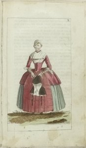 Kabinet der Mode und des Geschmacks 1791, pl. X von Anonymous