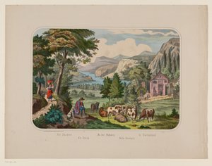 Landschaft in der Schweiz von Anonymous