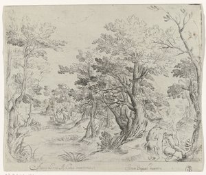 Landschaft mit Venus, die um den Tod von Adonis trauert
