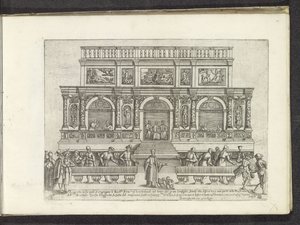 Loggetta del Sansovino auf dem Markusplatz in Venedig