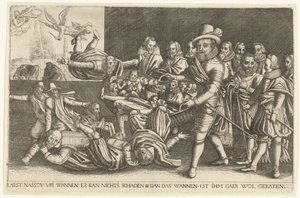 Maurits trennt die Spreu vom Weizen, 1618