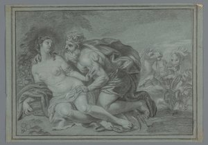 Neptun mit einer Nymphe