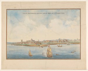 Nieuw Amsterdam oder neues Nieuw Iorx auf der Insel Man