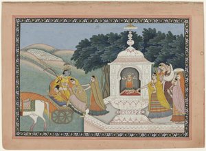 Entführung von Rukmini durch Krishna
