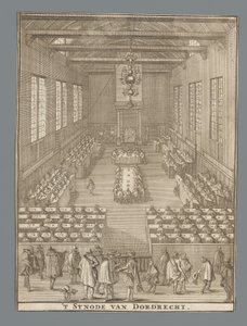 Eröffnung der Synode von Dordrecht, 1618 von Anonymous