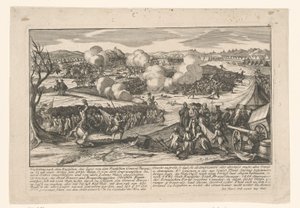 Übergabe von General Burgoyne an General Gates am 17. Oktober 1777 von Anonymous