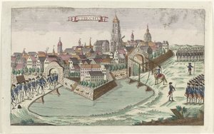 Patrioten verlassen Utrecht, 1787
