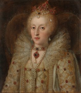 Porträt von Elizabeth I., Königin von England von Anonymous