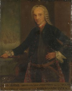 Porträt von Jacob Mossel, Generalgouverneur der Niederländischen Ostindien-Kompanie