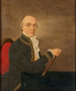 Porträt von Johannes Siberg, Generalgouverneur der Niederländischen Ostindien-Kompanie
