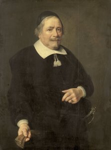 Porträt eines Mannes, vermutlich Willem van de Velden, Sekretär von Hugo de Groot von Anonymous