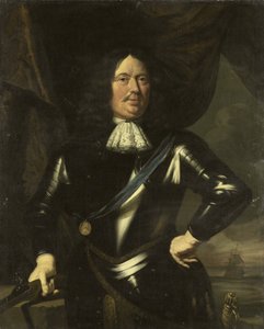 Porträt eines Admirals, möglicherweise Adriaen Banckert, Vizeadmiral von Zeeland