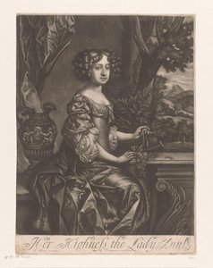 Porträt von Anna von Großbritannien als Prinzessin von Anonymous