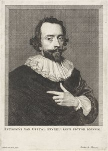 Porträt von Anton van Opstal von Anonymous